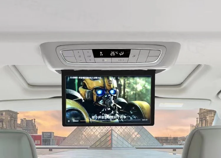 Android system embedded ceiling TV