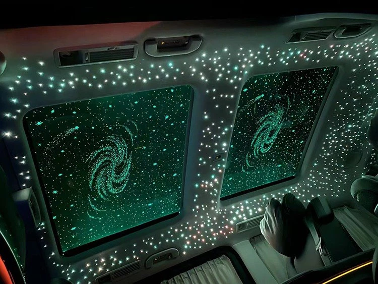 Universal Sunroof Automotive Parts Led Interior Car Panoramic Sunroof Starry Sky Film