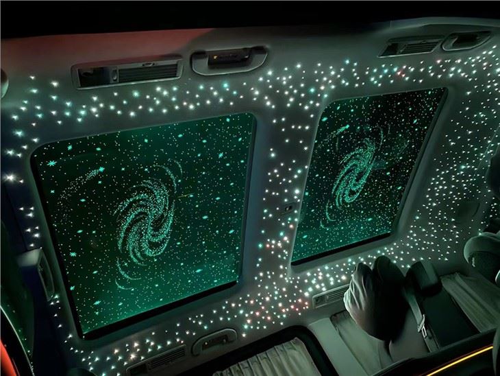 Universal Sunroof Automotive Parts Led Interior Car Panoramic Sunroof Starry Sky Film