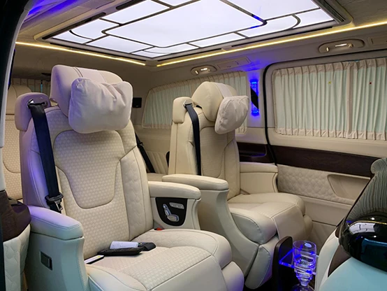 Індивідуалізація салону автомобіля Mercedes-Benz V250