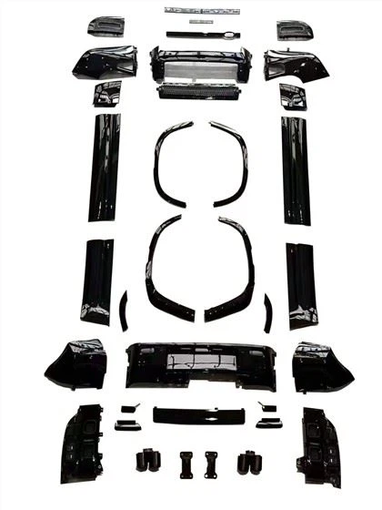 Land Rover Defender Obsidian Комплект димчастих задніх ліхтарів Передня губа Air Knife